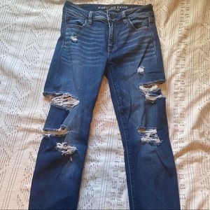 American Eagle outfitters ripped jeans